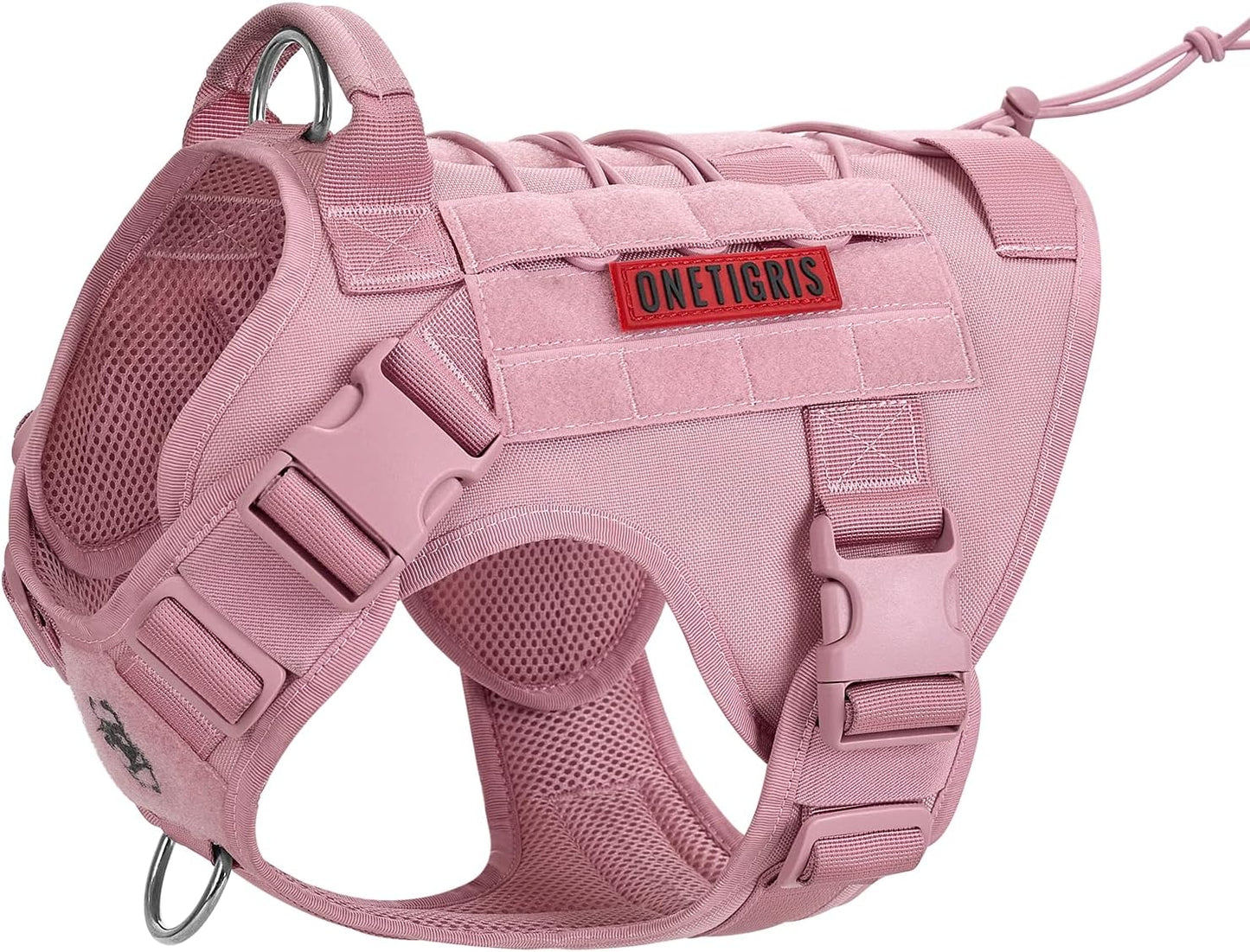 OneTigris Tactical Dog Harness Vest for No-Pull Training and Hiking