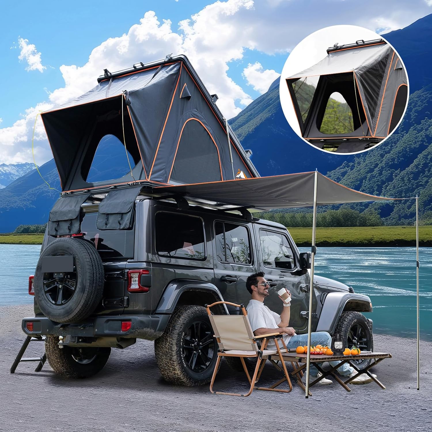 HEYFUN Explorer Plus Rooftop Tent: Ultimate Camping Comfort
