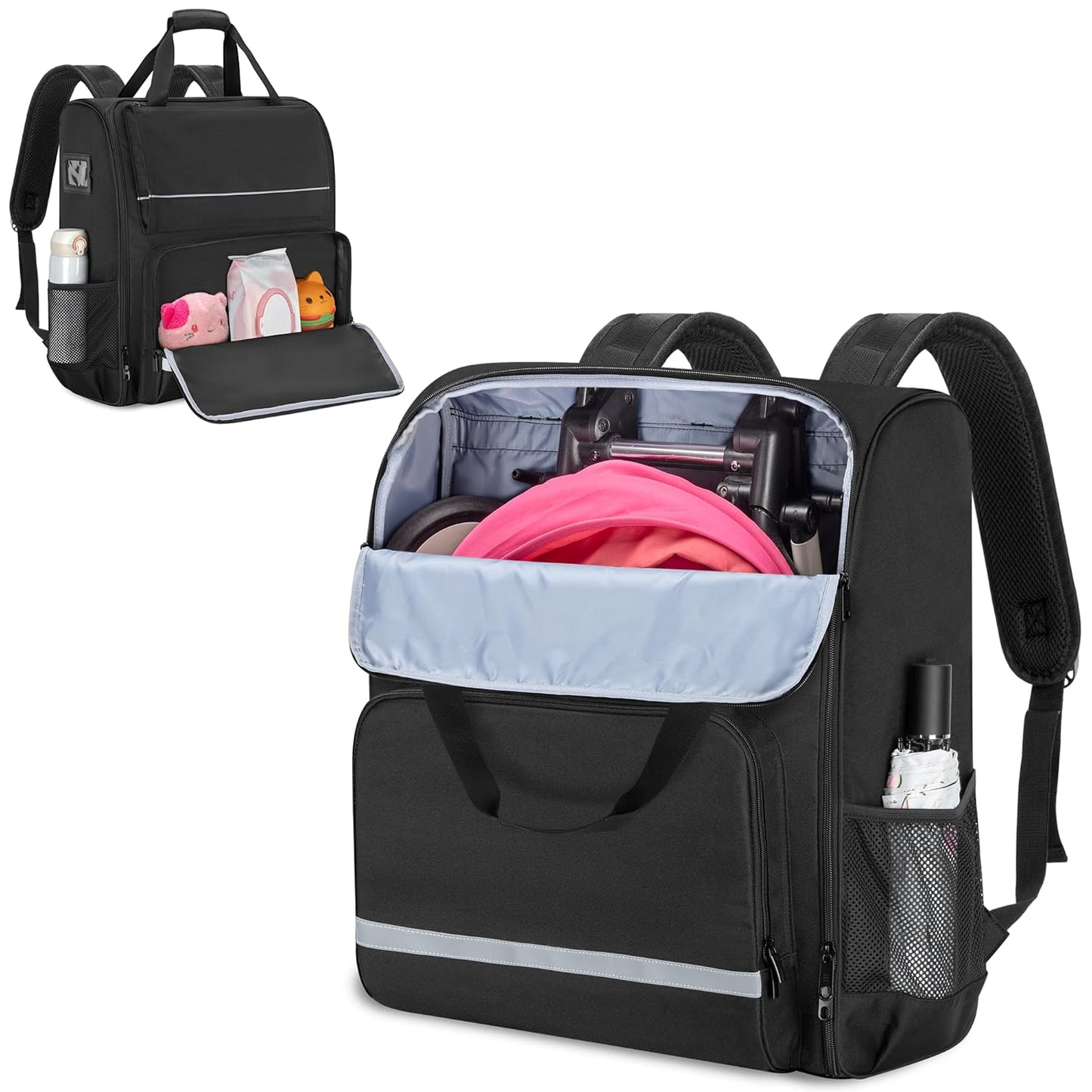 Stroller Backpack for BABYZEN YOYO2 - Patented Design & Features
