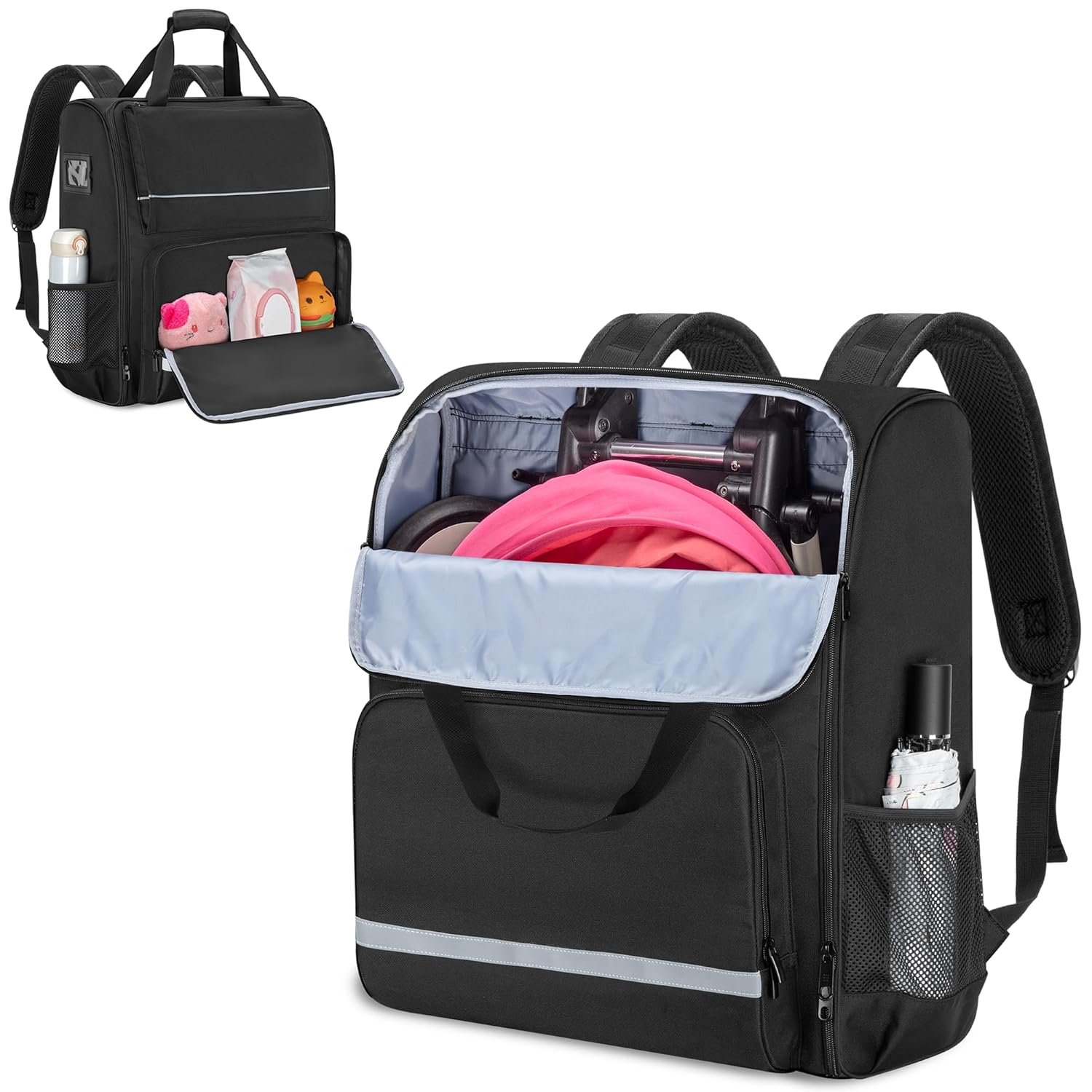 Stroller Backpack for BABYZEN YOYO2 - Patented Design & Features