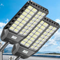 Deepn 7000W Solar Street Light 2 Pack - High Lumens Outdoor Lighting