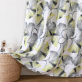 Joydeco Printed Curtains 96 inches Long for Elegant Farmhouse Style