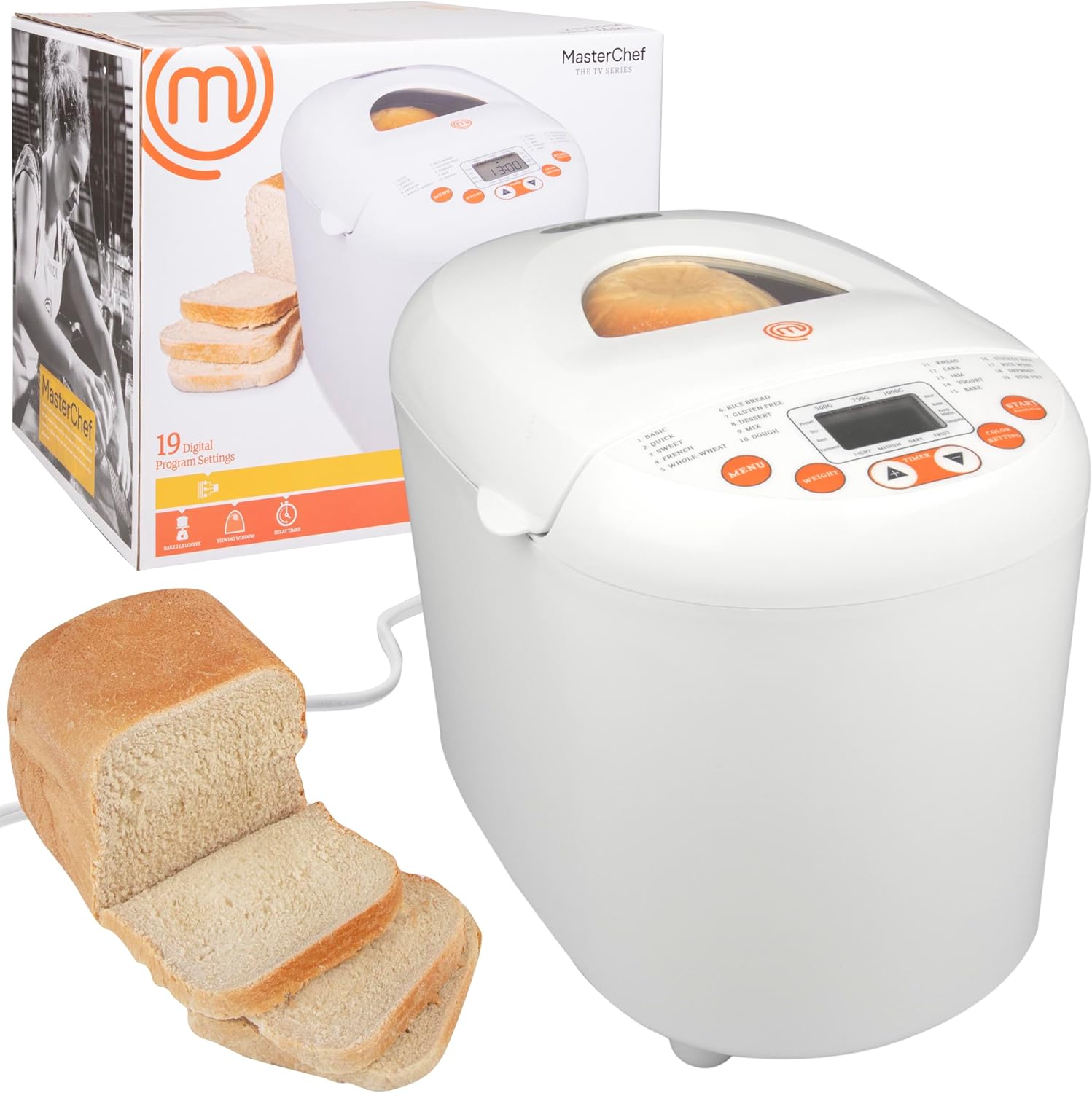 MasterChef Digital Bread Maker - Gluten-Free Goodness