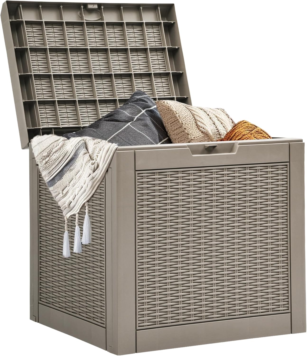 YITAHOME 32 Gallon Outdoor Storage Box for Patio and Garden