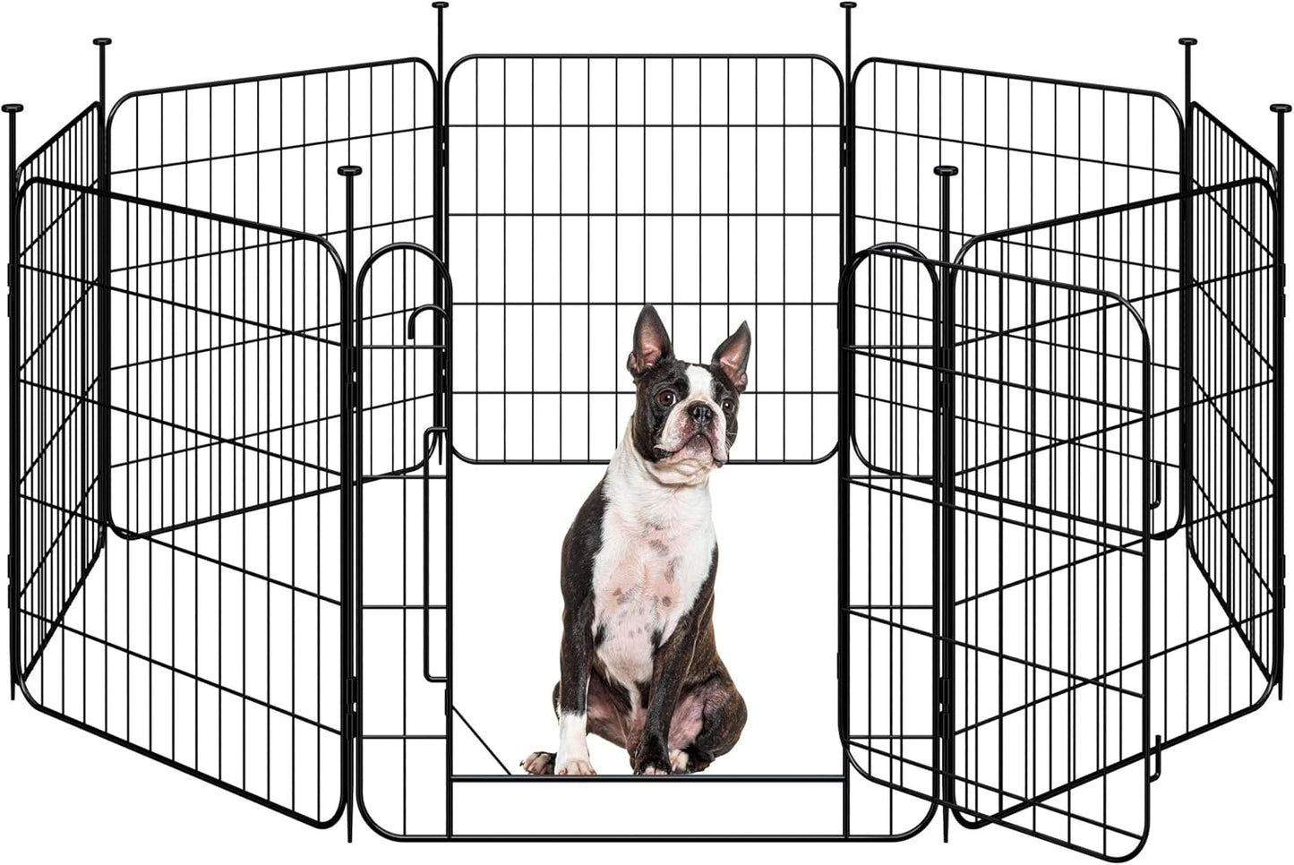 Yaheetech Dog Playpen for Small Dogs - Expandable Pet Fence