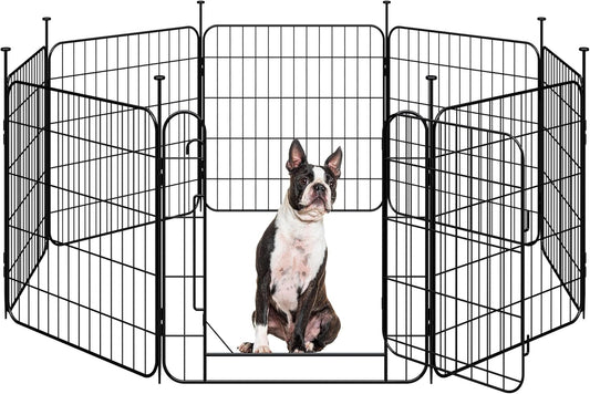 Yaheetech Dog Playpen for Small Dogs - Expandable Pet Fence