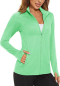 Women's UPF 50+ Lightweight Athletic Jacket - Breathable Sun Shirt