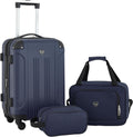 Chicago Expandable Hardside Spinner Luggage Set for Travelers