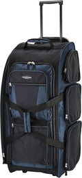 30 in Rolling Multi-Pocket Duffel Bag - 77L Travel Carry