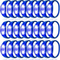 LED Glow Bracelets 24 Pack Blue - Sound Activated Party Lights