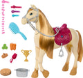 Barbie Horse with Sounds, Music & Accessories - Interactive Show Horse