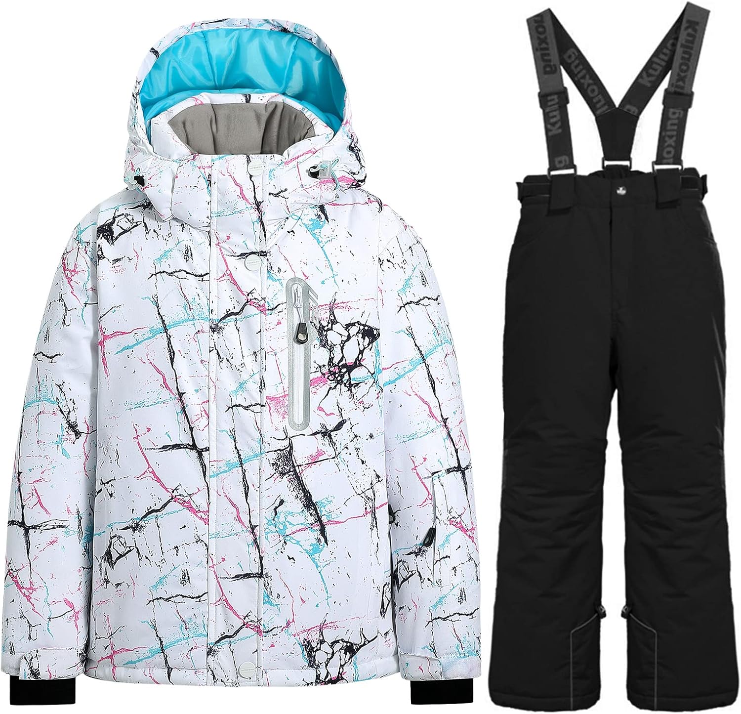 Boys Ski Jacket Snow Jacket Pants Suits Waterproof Winter Coats