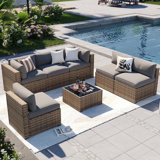 Aoxun Patio Furniture Sets for Outdoor Comfort and Style
