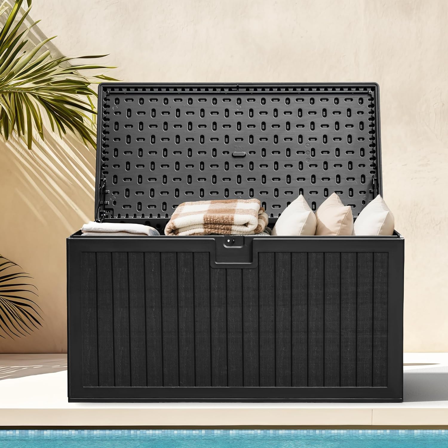 DWVO 230 Gallon Resin Outdoor Storage Box for All Your Needs
