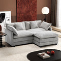 Ihanherry 77 Inch Modern L Shaped Modular Sofa for Cozy Living Spaces