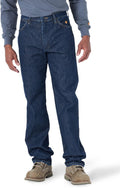 Wrangler Men's Flame Resistant Original Fit Jeans - Durable FR