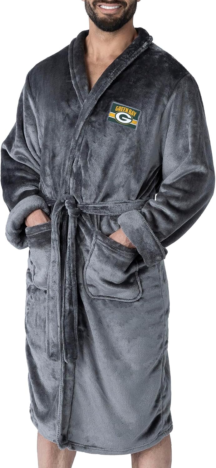 NFL Men's Silk Touch Robe for Ultimate Comfort and Style