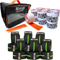 Reusable Dust Barrier Zipper 12-Pack - Replaceable, Lockable
