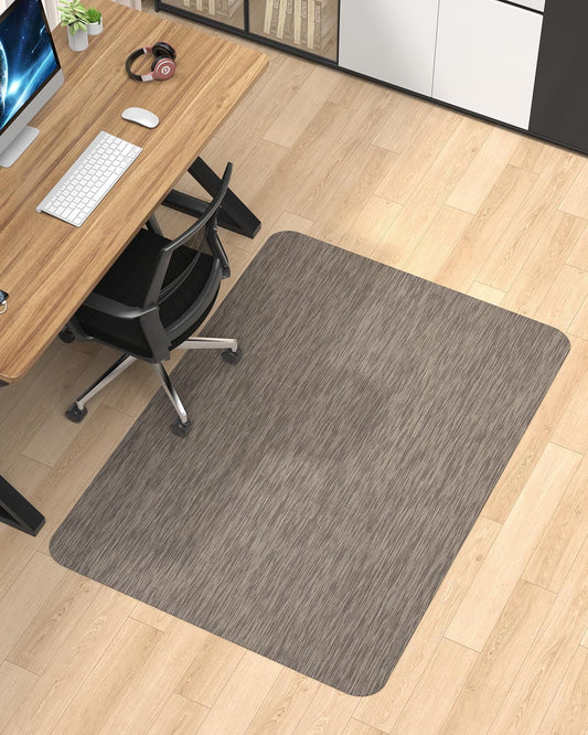 Large Anti-Slip Hardwood Floor Chair Mat by Blvornl