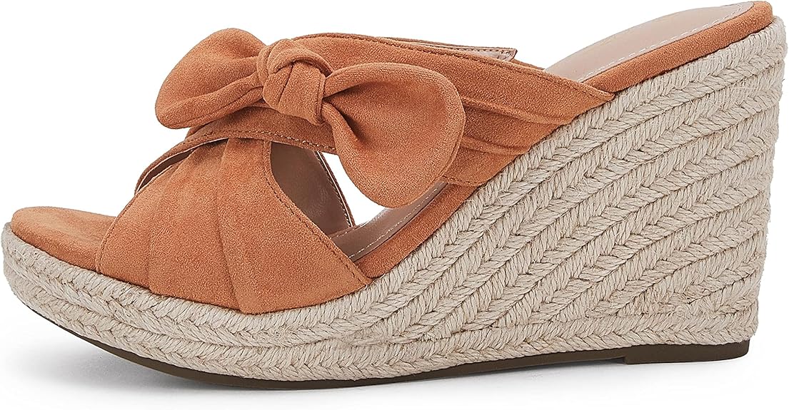 Womens Espadrilles Slip on Wedge Sandals for Summer Style