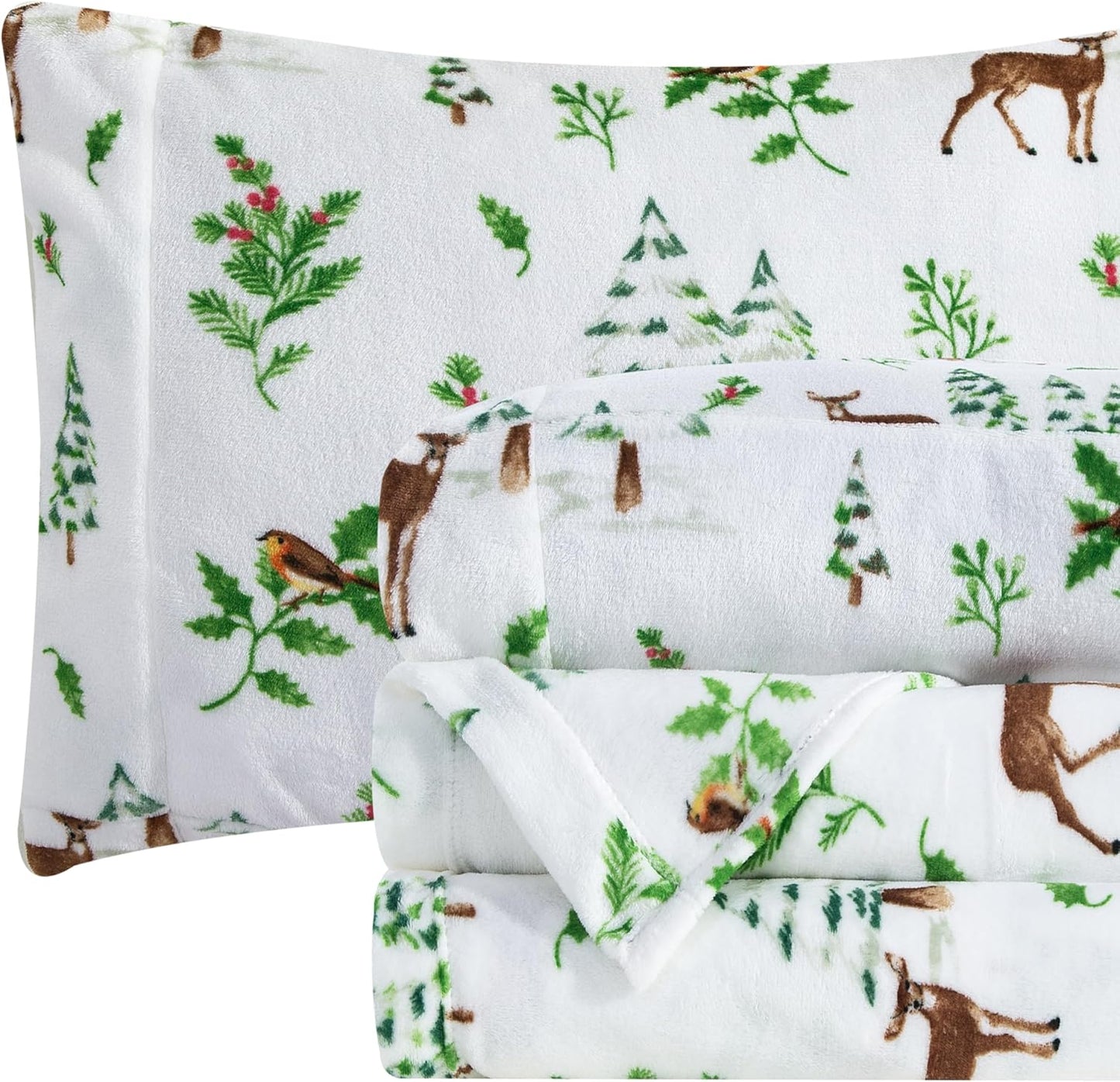 Luxuriously Soft Velvet Flannel Sheet Set for Cozy Comfort