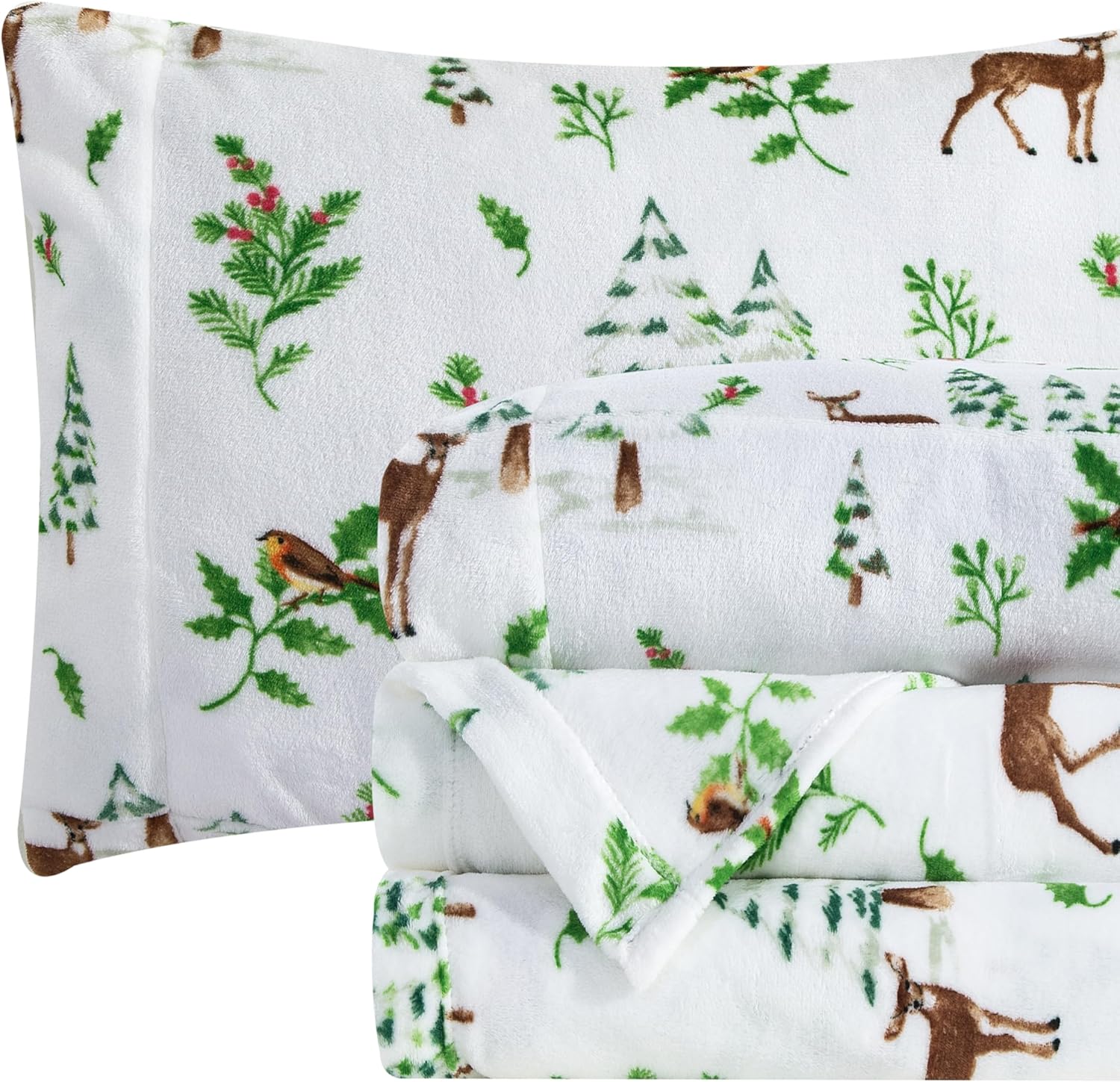 Luxuriously Soft Velvet Flannel Sheet Set for Cozy Comfort