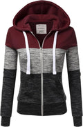 Lightweight Thin Zip-Up Hoodie Jacket for Women with Plus Size