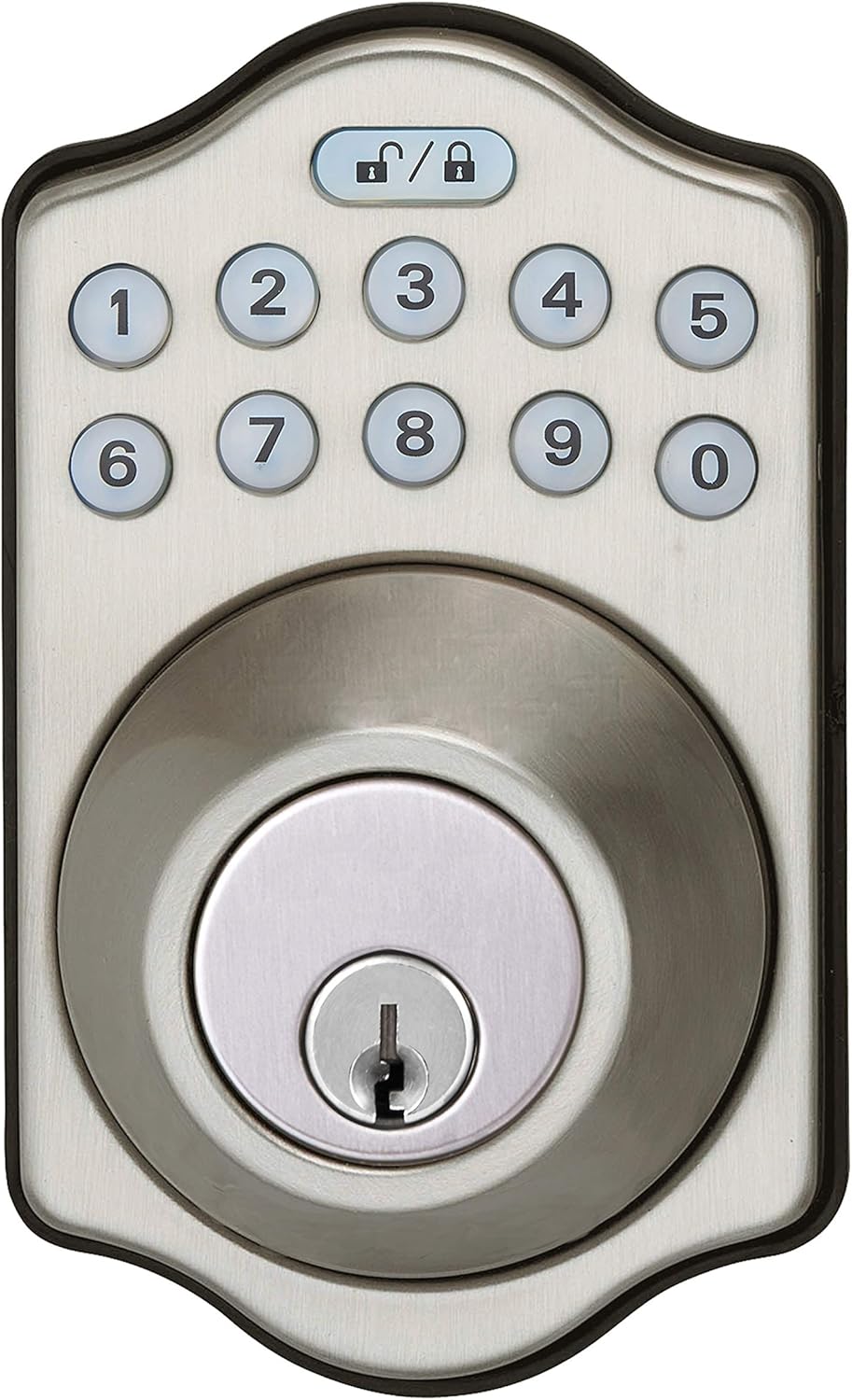 Electronic Keypad Deadbolt Door Lock with Keyless Entry Option