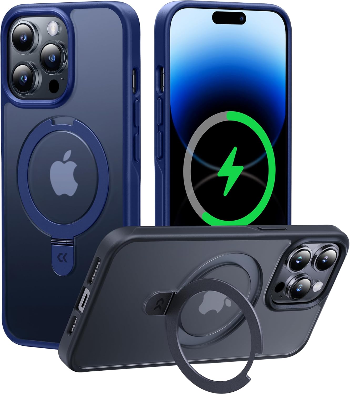 CASEKOO Designed Case for iPhone 14 Pro with Invisible Stand