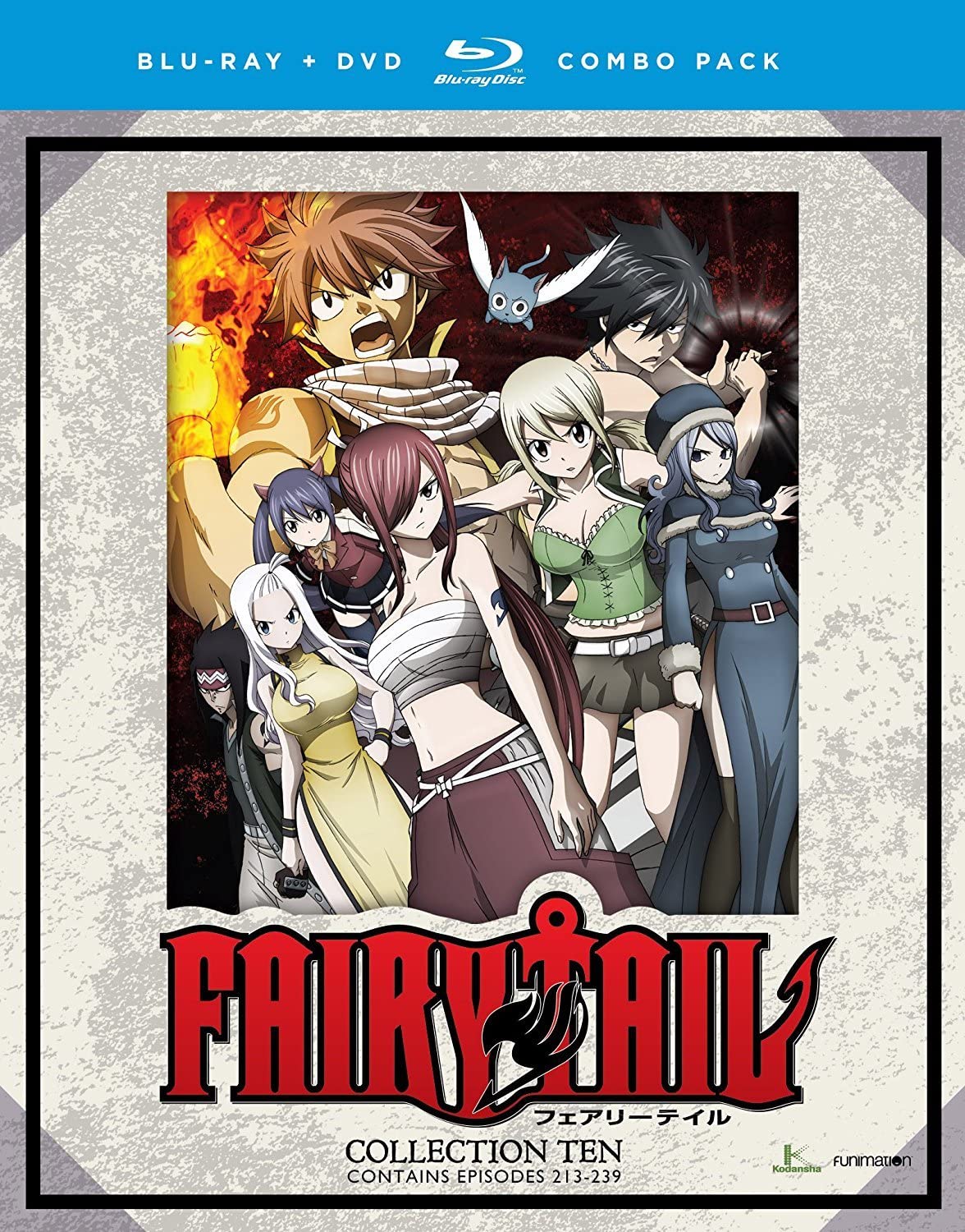 Fairy Tail: Collection Ten Blu-ray - Epic Adventures Await