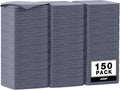 Microfiber Cleaning Cloth Grey 150PK - Lint-Free Car & Home Towels