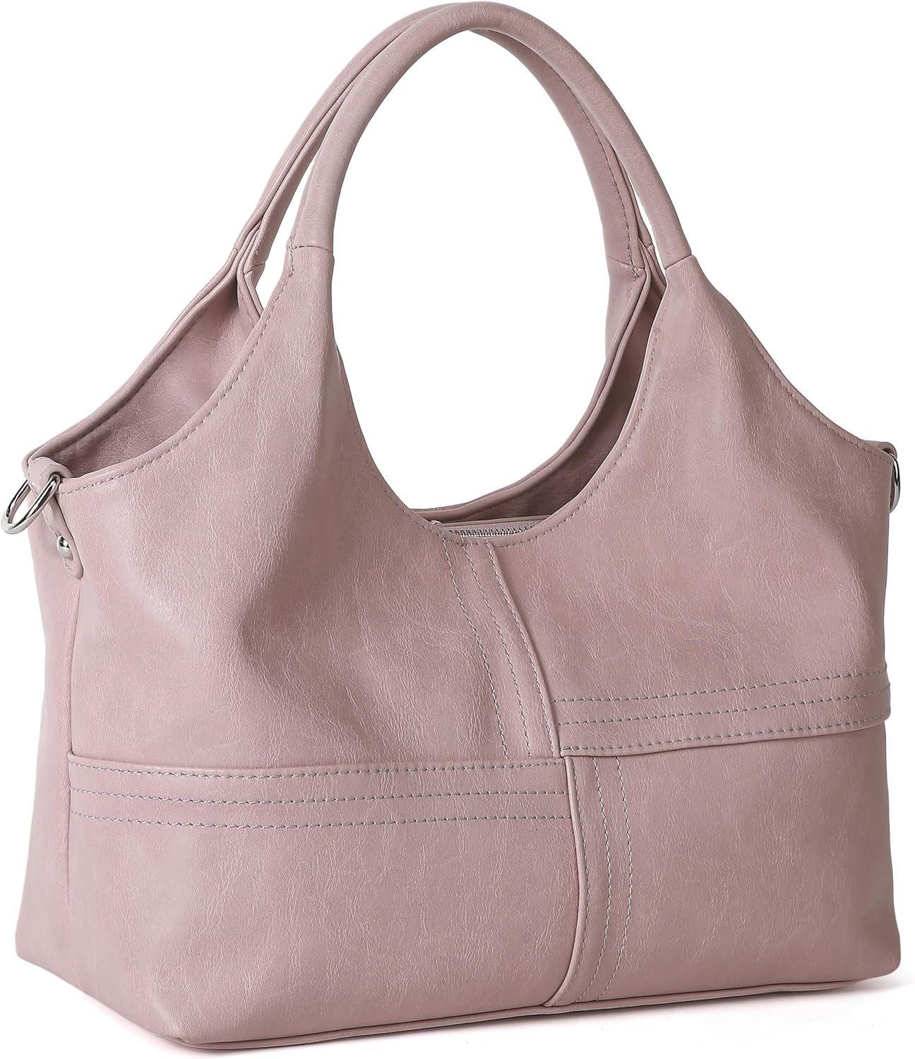KOGTLA Vegan Leather Purses for Women with Detachable Strap