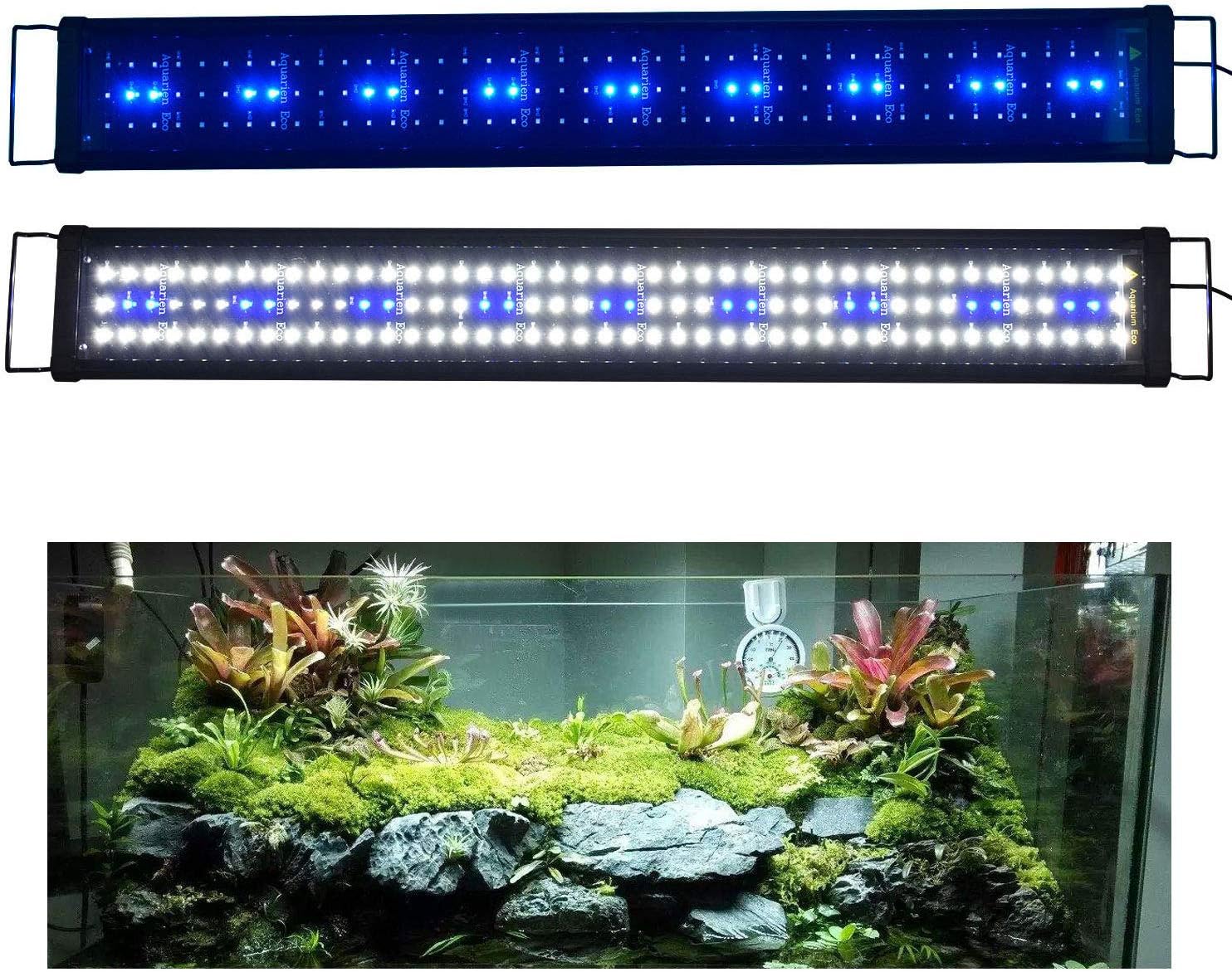 KZKR Aquarium Hood Lighting for 36in to 46in Fish Tanks