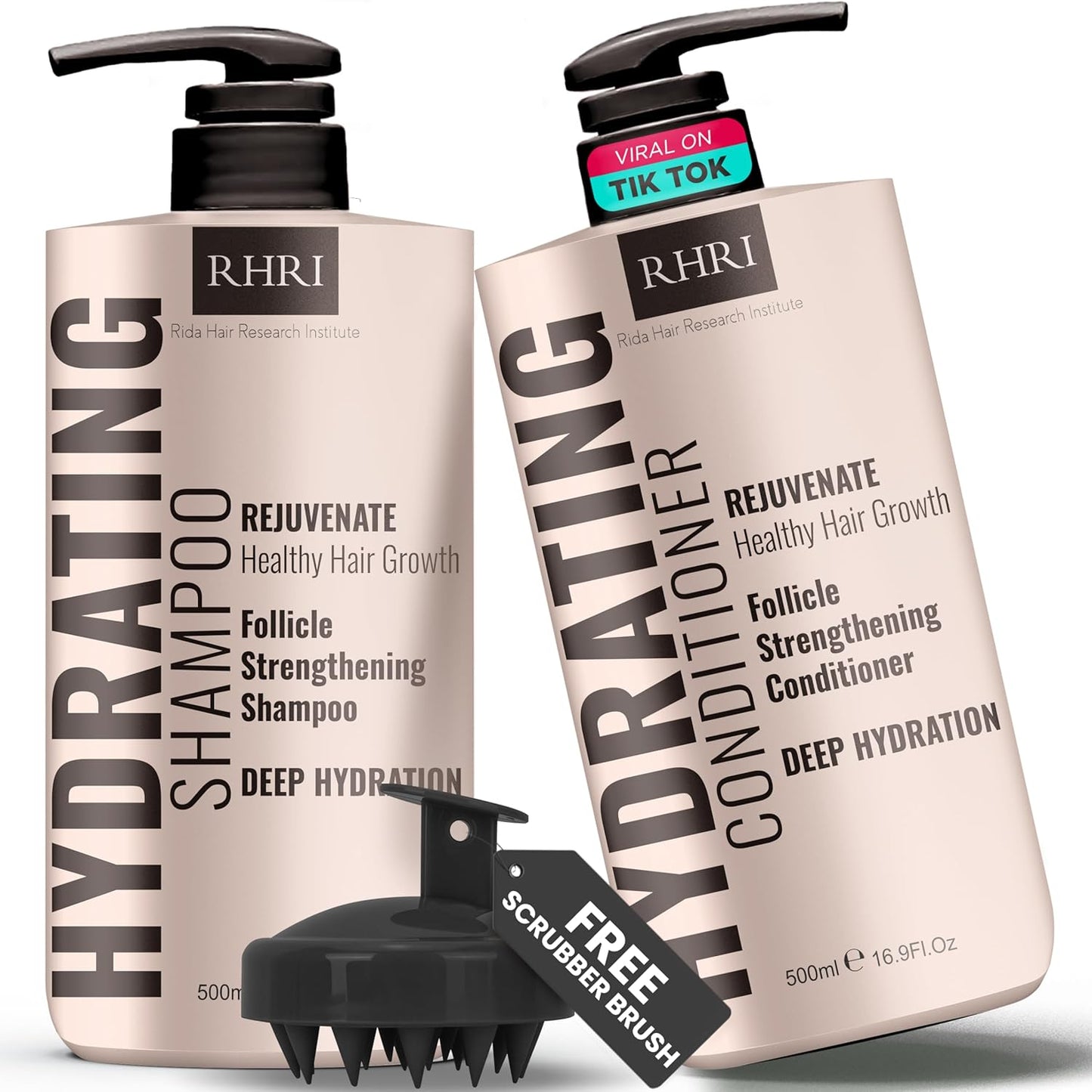Hydrating Hair Duo | Strengthens Roots, Reduces Breakage