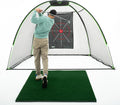 Hitting Net with Target Knotless Golf Net 10 x 7 - Indoor & Outdoor