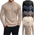 5 Pack Thermal Waffle Shirts for Men - Soft, Breathable Basics
