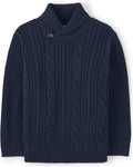 Gymboree Boys and Toddler Long Sleeve Cable Knit Shawl Sweater - Soft