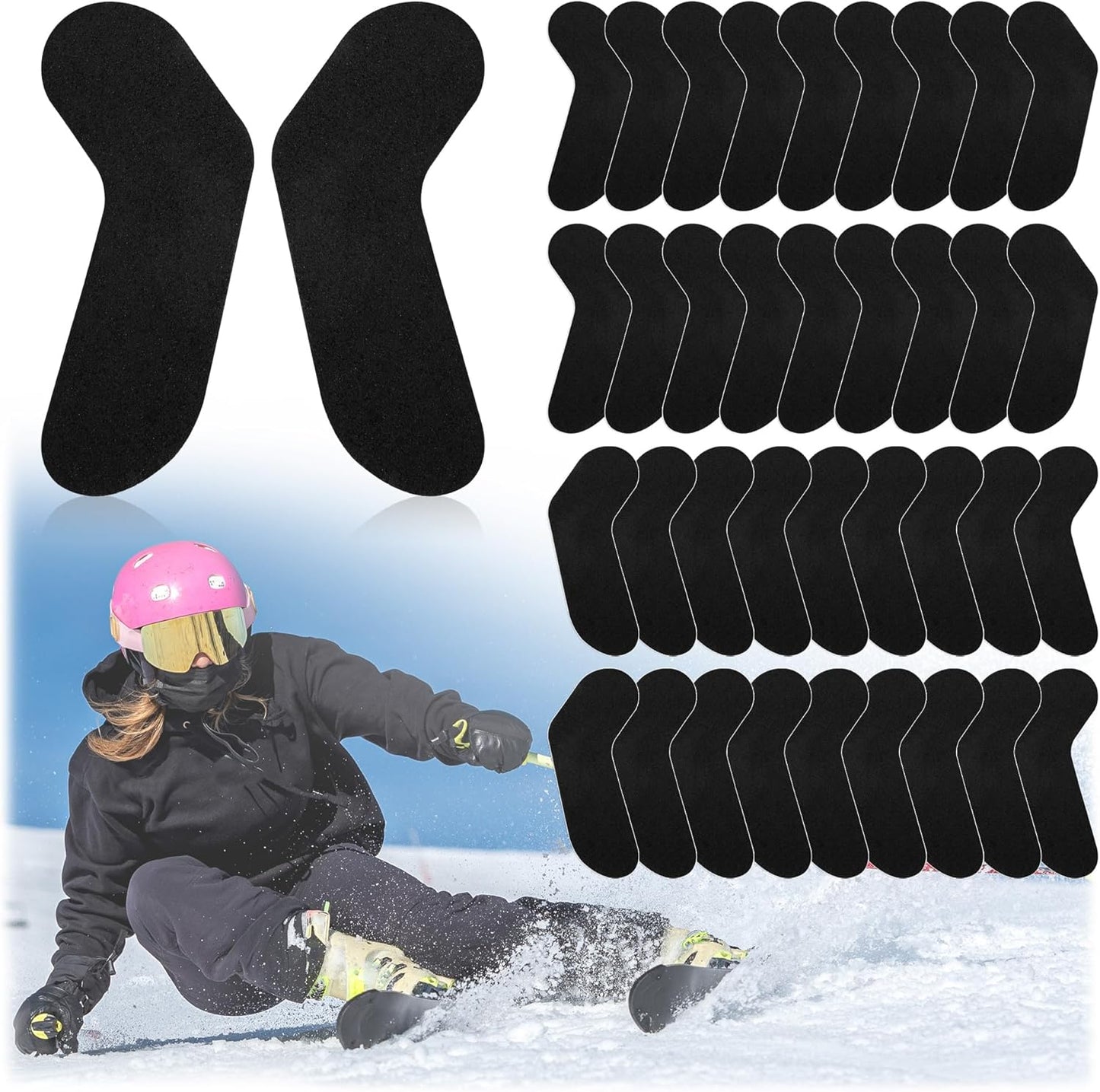 Ankle Protection Pads for Skiing & Snowboarding - Decrease Heel Lift!