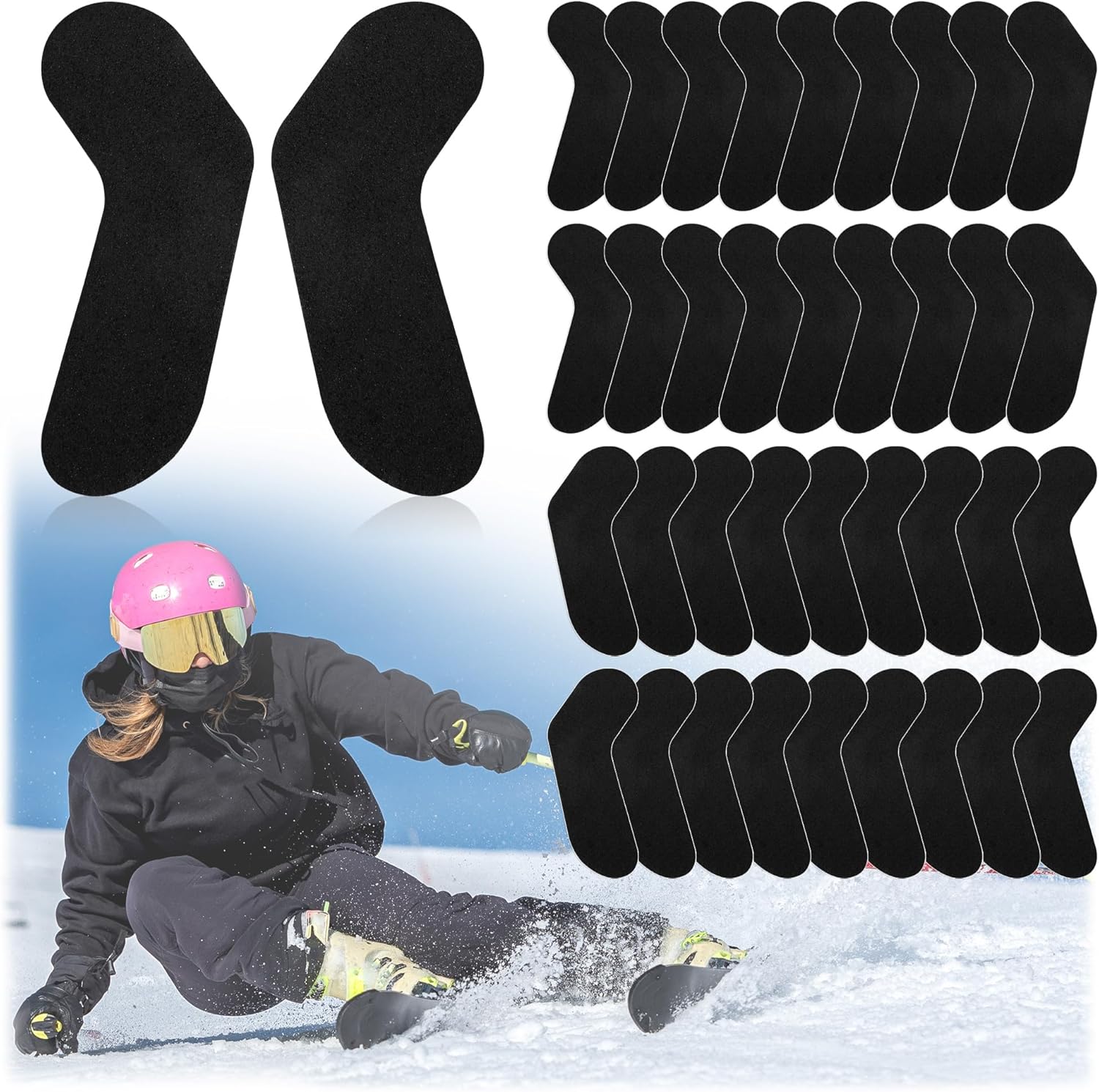 Ankle Protection Pads for Skiing & Snowboarding - Decrease Heel Lift!