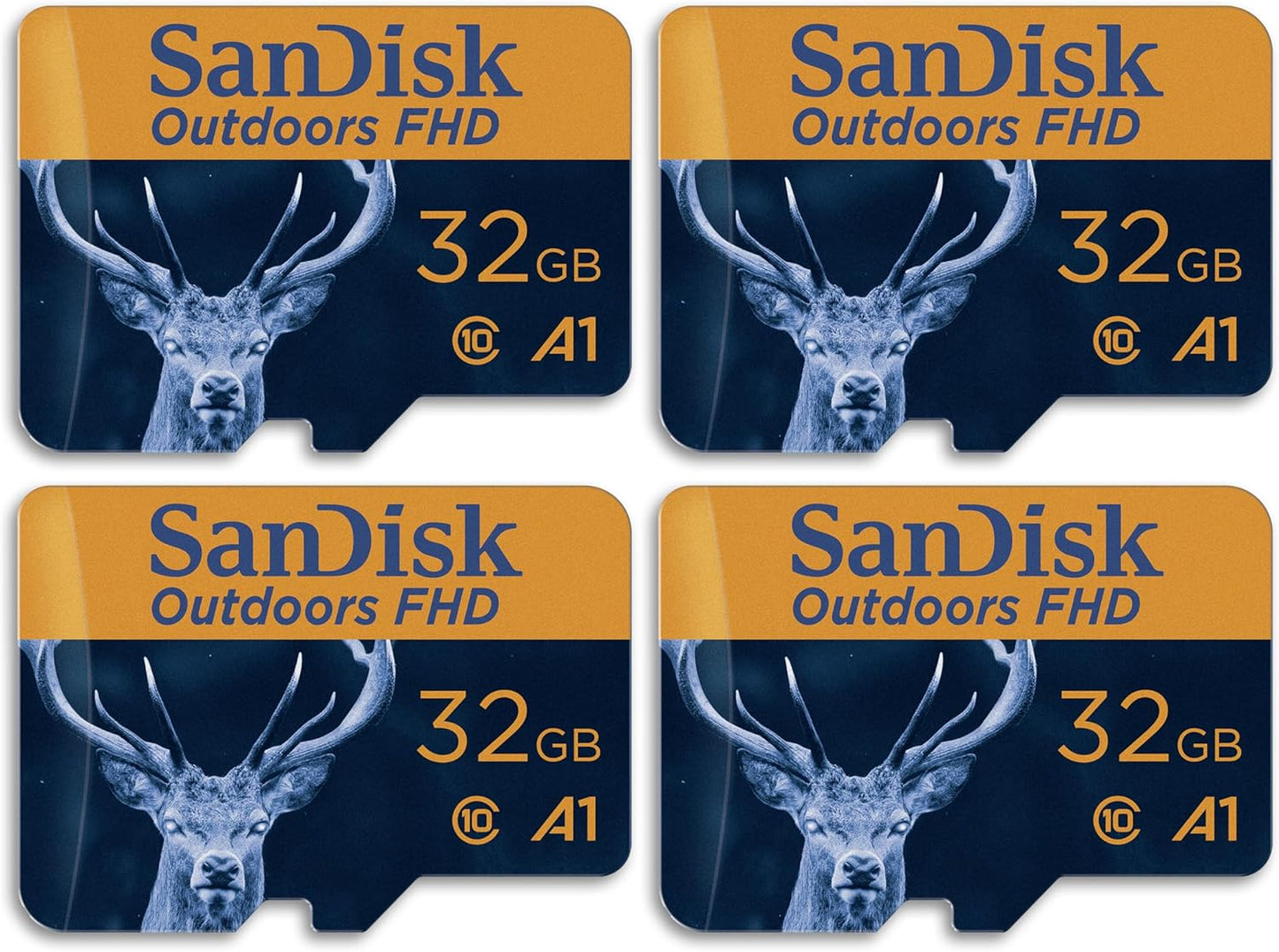 Capture Every Outdoor Moment with SanDisk 32GB 4-Pack FHD microSDHC Card