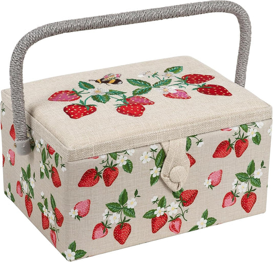 Hobby Gift Medium Sewing Craft Storage Box for Organizing Supplies