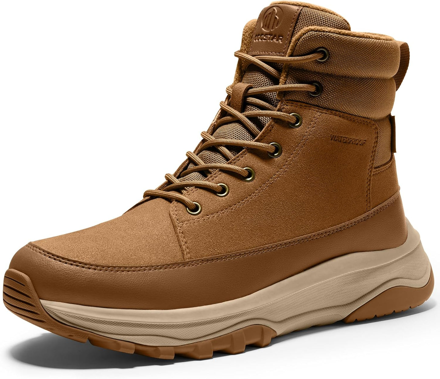 Waterproof Snow Boots for Men with Arch Support and Comfort