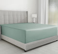 Luxuriously Soft Twin Fitted Sheet 600 TC Sateen - Sage Green