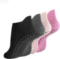 Women's Yoga Pilates Socks Non-Slip 4 Pairs - Breathable Grip