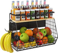 Magnetic Shelf for Fridge Organizer - Wide, Thick Magnet Storage