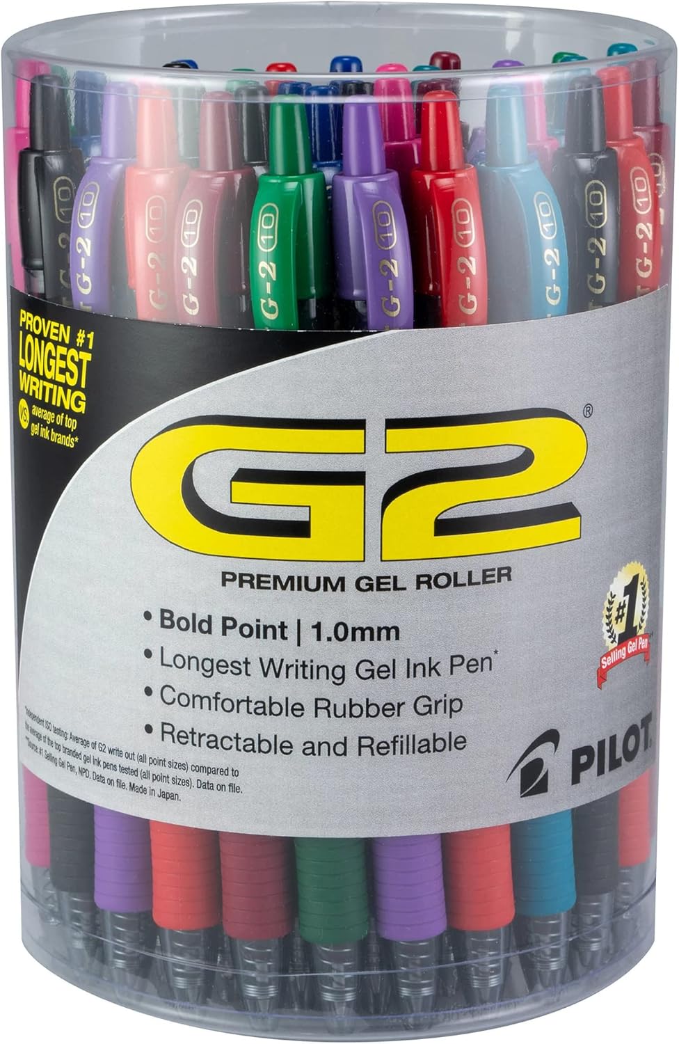 Pilot G2 Premium Gel Ink Pens for School, Office & Journaling