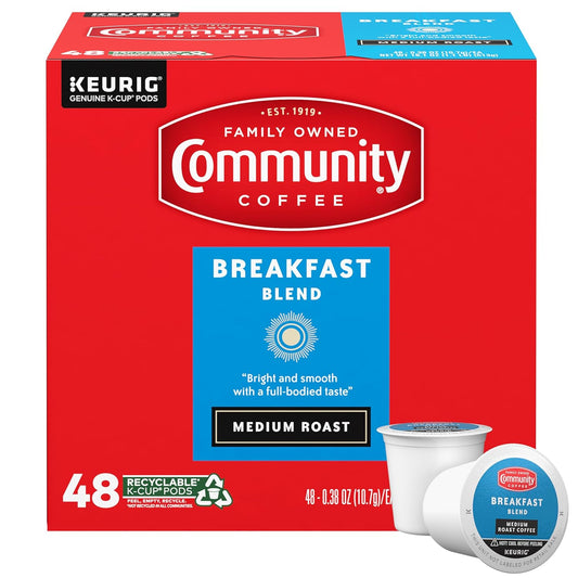 Morning Boost: Community Coffee 48 Ct K-Cup Pods