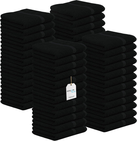 Avalon Towels Cotton Washcloths Pack of 48 for All Uses