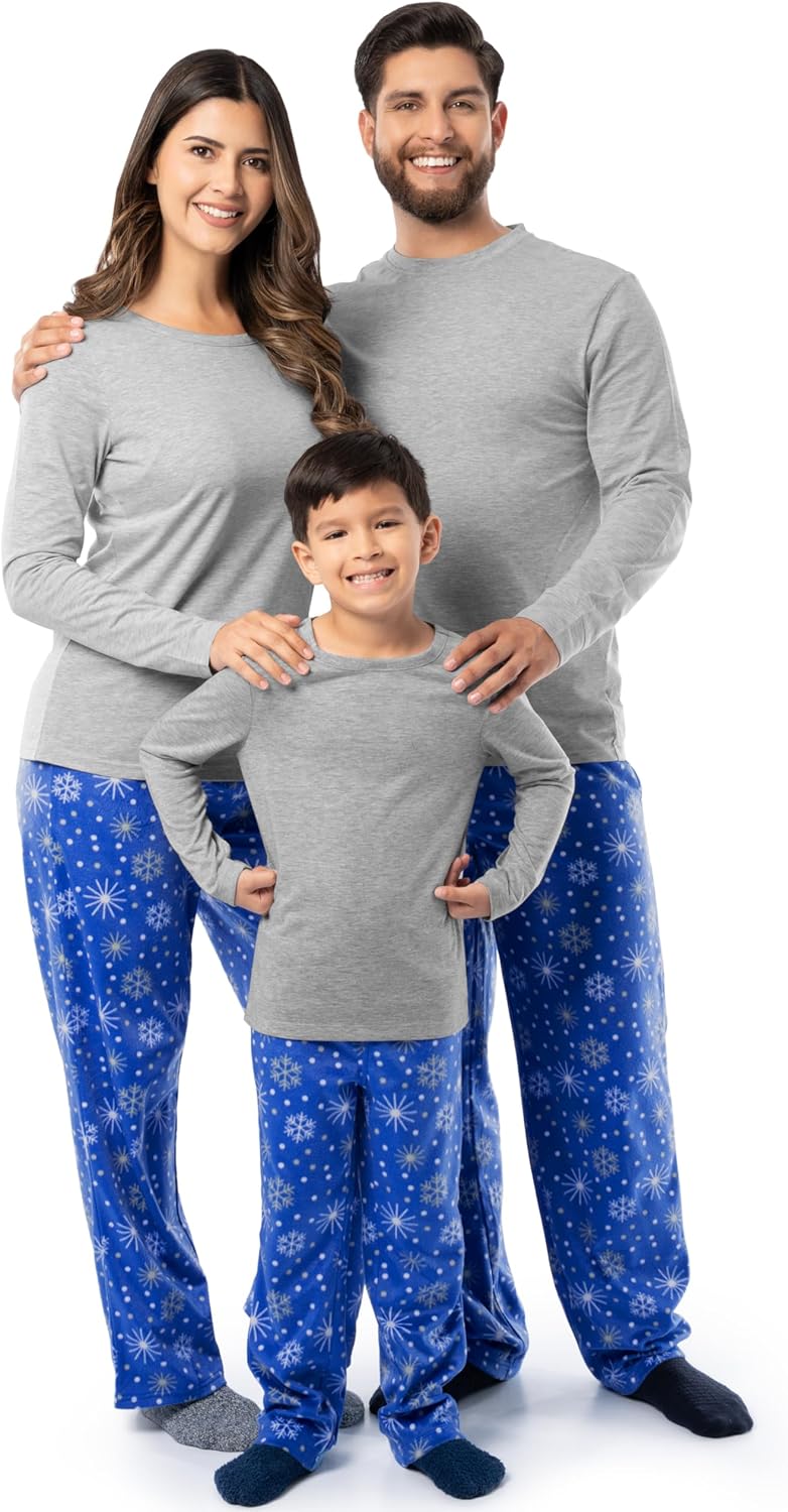 Matching Holiday Family Sleep Pajama Set for Men, Women, Kids