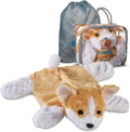 Weighted Lap Blanket for Kids & Adults - Ruby 5 lb Plush Lap Pad